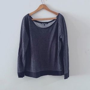 PACT Organic Charcoal Raglan Sweatshirt | L
